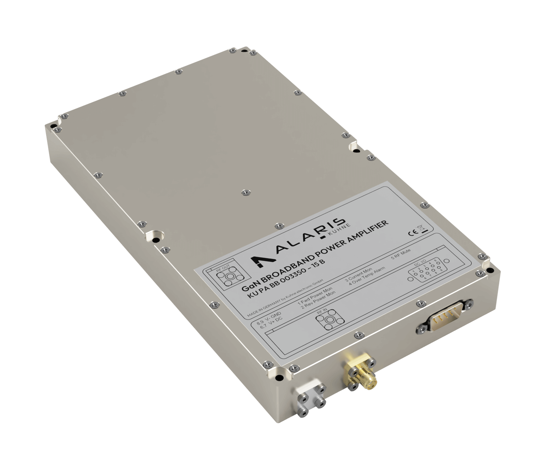 Wideband Power Amplifier, 30 ... 3500 MHz, 15 W (KU PA BB 003350 - 15 B)